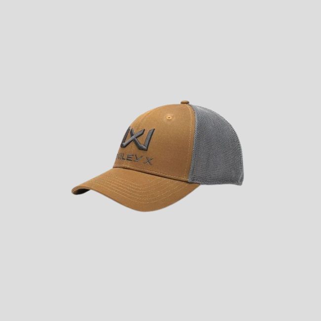 Casquette camionneur avec logo Gris - Tan/Gris - Wiley X