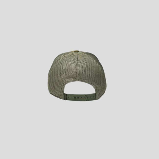 Boné camionista com logótipo Preto - Verde Oliva - Wiley X