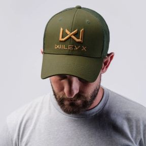 Cappellino camionista con logo Tan - Verde Oliva - Wiley X