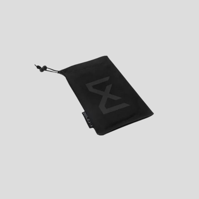 Custodia in microfibra per occhiali - Nero - Wiley X