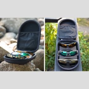 Étui zippé pour 3 paires de lunettes - Noir - Wiley X