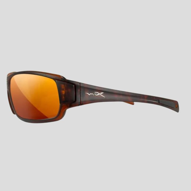 Ballistische Schutzbrille Breach (Captivate™ polarisierte Gläser und bronzefarbene Spiegelgläser) - Braun - Wiley X