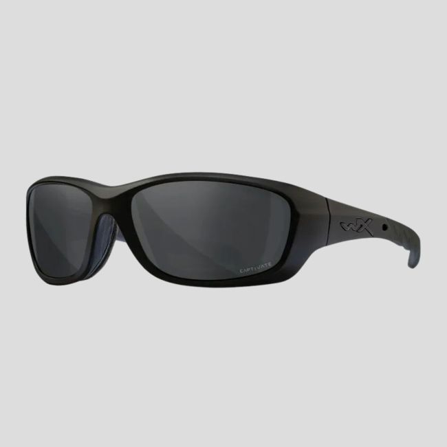 Óculos de proteção balística Gravity (lentes Captivate™ polarizadas Cinzento) - Preto - Wiley X
