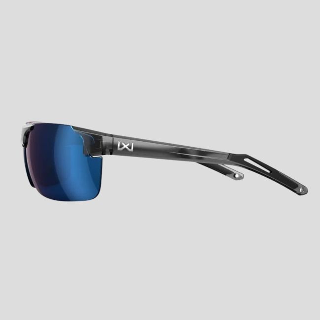 Óculos de proteção balística Prime (lentes Captivate™ polarizadas e espelhos Azuis) - Cinzento Transparente - Wiley X