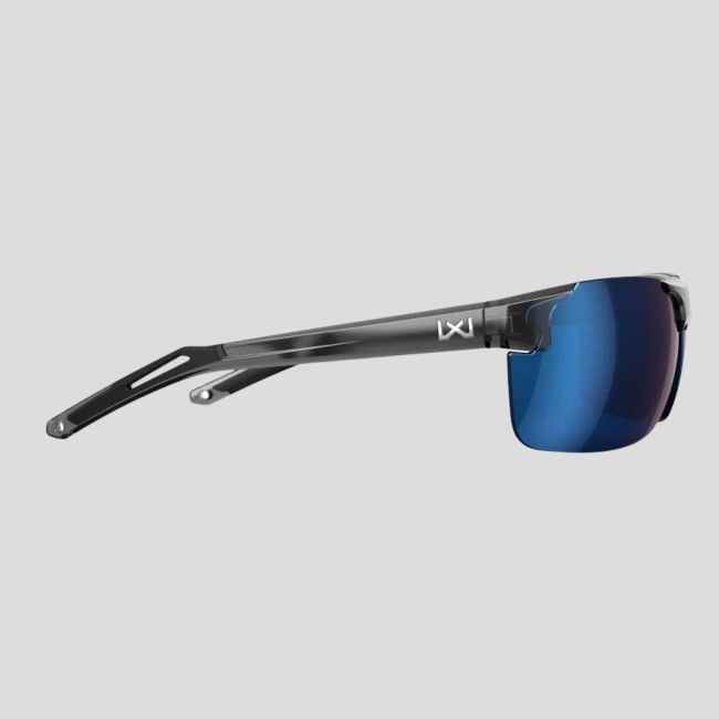 Óculos de proteção balística Prime (lentes Captivate™ polarizadas e espelhos Azuis) - Cinzento Transparente - Wiley X