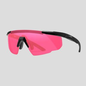 Ballistische Schutzbrille Saver Advanced (Vermillon-Glas) - Schwarz - Wiley X