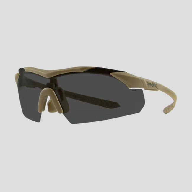 Balistisch beschermingsbril Vapor Comm (kit 3 glazen Grijs/Kleurloos/Roestig) - Tan - Wiley X
