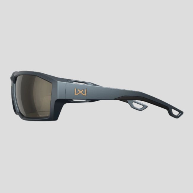 Sonnenbrille Alpine (Captivate™ Wolframgrau-Spiegelgläser) - Grau - Wiley X