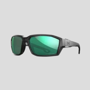 Zonnebril Alpine (Captivate™ gepolariseerde en groene spiegelglazen) - Zwart/Grijs - Wiley X