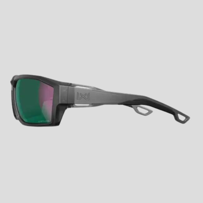 Gafas de sol Alpine (cristales Captivate™ polarizados y espejos Verdes) - Negro/Gris - Wiley X