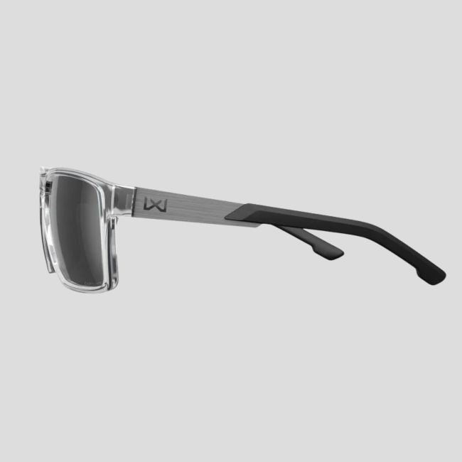 Lunettes de soleil Apex (verres Captivate™ Gris) - Gris Clair Transparent/Gris Clair - Wiley X