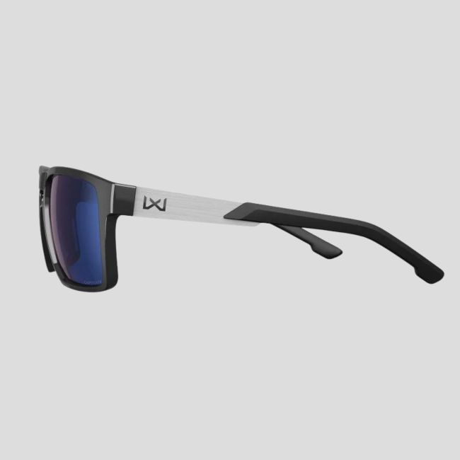 Lunettes de soleil Apex (verres Captivate™ polarisés et miroirs Bleus) - Gris/Noir - Wiley X