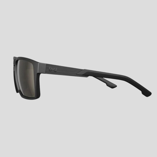 Óculos de sol Apex (lentes Captivate™ polarizadas e espelhos Cinza Tungstênio) - Preto - Wiley X