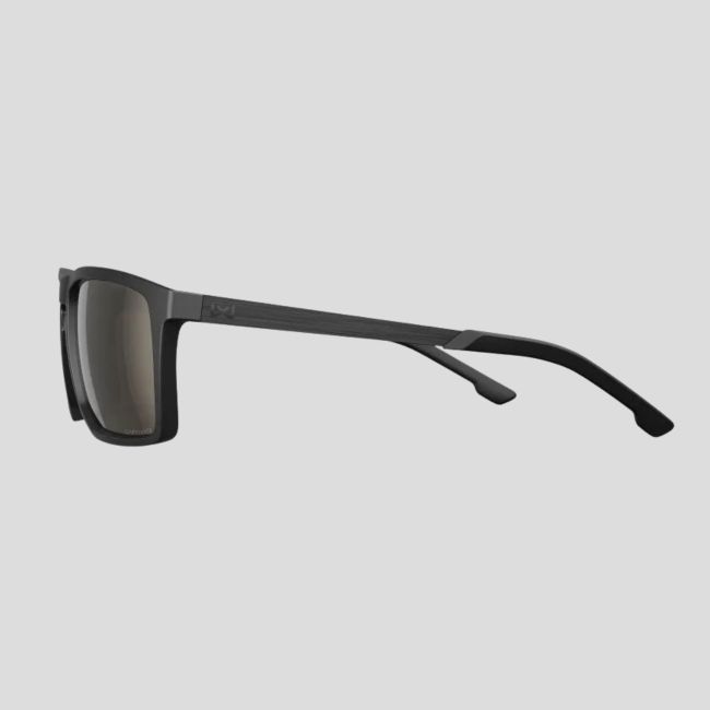 Sonnenbrille Axe (Captivate™ polarisierte Gläser und Wolframgrau Spiegel) - Schwarz - Wiley X