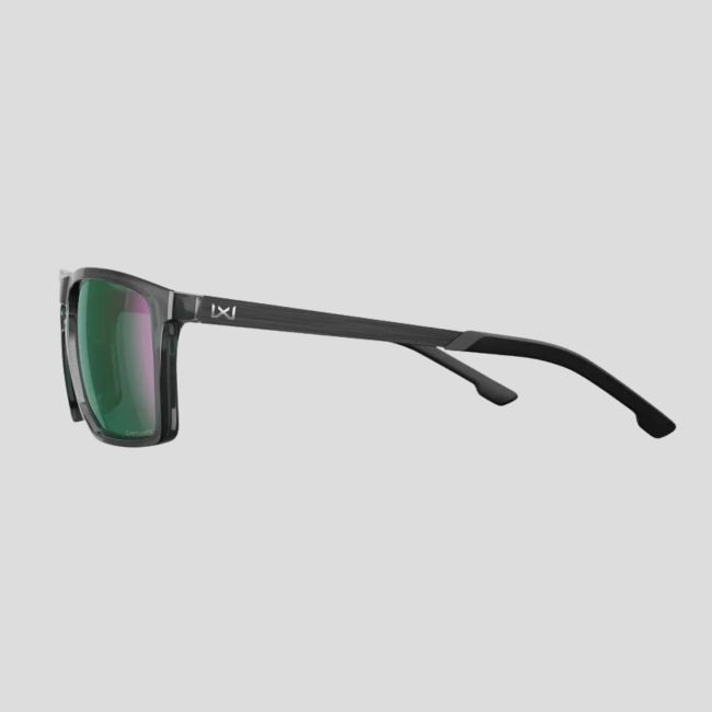 Gafas de sol Axe (lentes Captivate™ polarizados y espejos Verdes) - Gris Transparente/Gris - Wiley X