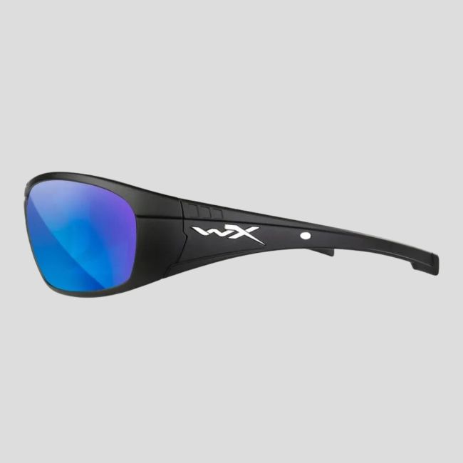 Lunettes de soleil Boss (verres Captivate™ polarisés et miroirs Bleus) - Noir - Wiley X