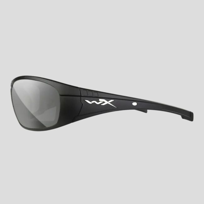 Sonnenbrille Boss (Gläser Siver Flash Grau) - Schwarz - Wiley X