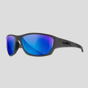 Okulary przeciwsłoneczne Climb (soczewki Captivate™ polaryzowane i lustra Niebieskie) - Szary - Wiley X