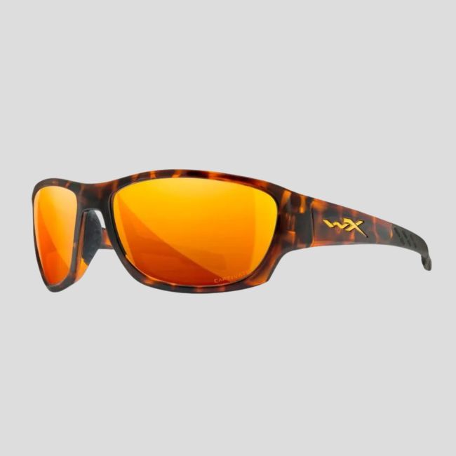 Gafas de sol Climb (cristales Captivate™ polarizados y espejos Bronceados) - Marrón Jaspeado - Wiley X