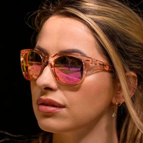 Lunettes de soleil femme Ultra (verres Captivate™ polarisés Roses/Dorés) - Rose Transparent - Wiley X
