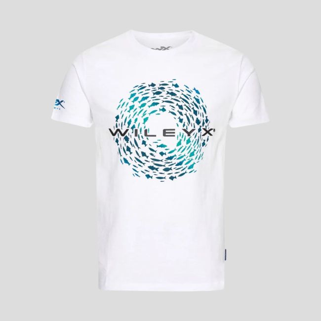 T-shirt Fish - Biały - Wiley X