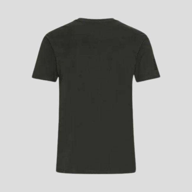 Camiseta Canyon con logo pecho Negro - Verde Oliva - Wiley X
