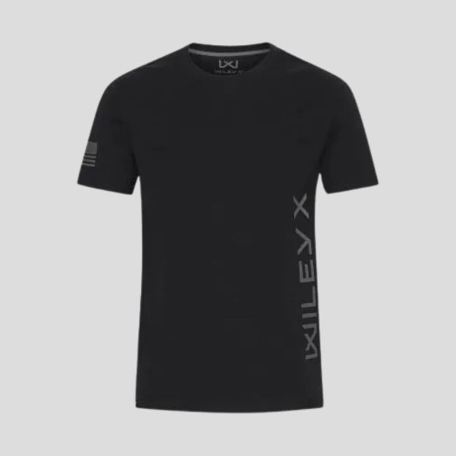 T-shirt Canyon com logótipo no flanco Cinzento - Preto - Wiley X