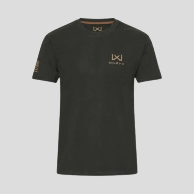 T-shirt Canyon avec logo cœur Coyote - Vert Olive - Wiley X