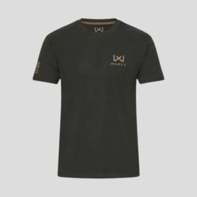 T-shirt Canyon met hartlogo Coyote - Olijfgroen - Wiley X