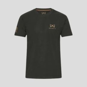 T-shirt Canyon avec logo cœur Coyote - Vert Olive - Wiley X