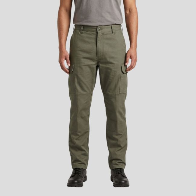 Calça camuflada M64 cetim - Caqui - CityGuard