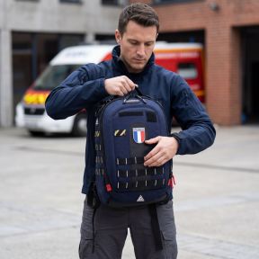 Harde rugzak MATT 19L - Nachtblauw - Dimatex