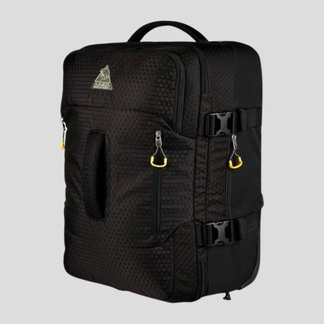 Sac à roulettes 48L Elite Case Noir - Ares