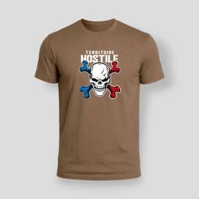 Tshirt design Territoire hostile - Coyote - OPEX