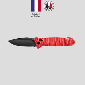 Faca C.A.C.® s200 lisa cabo g10 toxificado - Vermelho - TB Outdoor