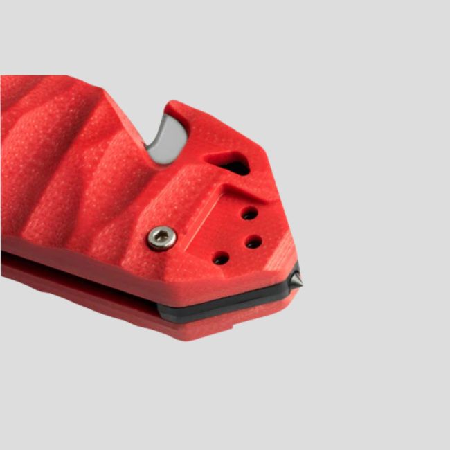 Messer C.A.C.® s200 glatte Klinge Griff g10 toxifié - Rot - TB Outdoor
