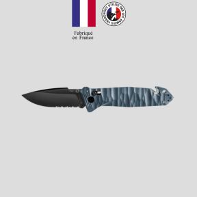 Canivete C.A.C.® s200 serration cabo g10 toxificado - Ardósia - TB Outdoor