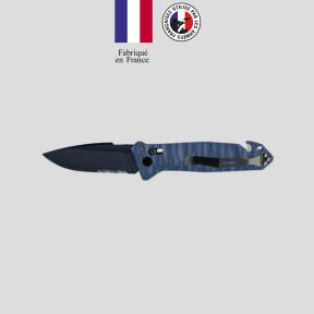 Messer C.A.C.® s200 Edition Blau (Klinge Blau) Technische Box + Etui + Gabel spitzes Ende - TB Outdoor