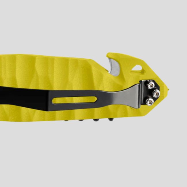 Nóż C.A.C.® serration rękojeść toxifie pa6 - Żółty - TB Outdoor