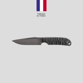 Coltello Commandeur g10 + fodero kydex - Nero tossificato - TB Outdoor