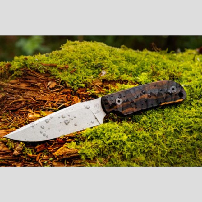 Nóż Commandeur g10 + etui kydex - Czarny toxifié - TB Outdoor