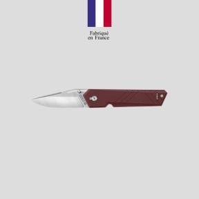 Couteau de poche Unboxer® - Rouge foncé - TB Outdoor