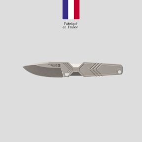 Coltello monoblocco impact 127 - Inox - TB Outdoor