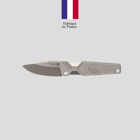 Coltello monoblocco impact 127 - Inox - TB Outdoor