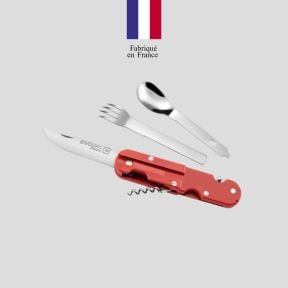 Multifunctioneel zakmes Bivouac® Marine Nationale - Rood - TB Outdoor