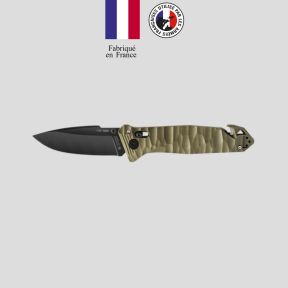 Coltello tascabile C.A.C.® (lama liscia) - Verde Oliva - TB Outdoor