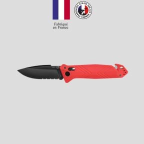 Zakmes C.A.C.® (gekarteld lemmet) - Rood - TB Outdoor