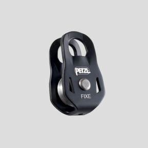 Polea compacta y versátil fija con placas fijas - Petzl