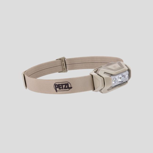 Latarka czołowa Hybrid Aria 2 RGB (450 lumenów) - Tan - Petzl