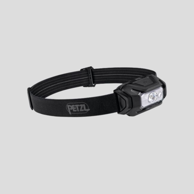 Lampe frontale rechargeable Aria 1R (375 lumens) - Noir - Petzl